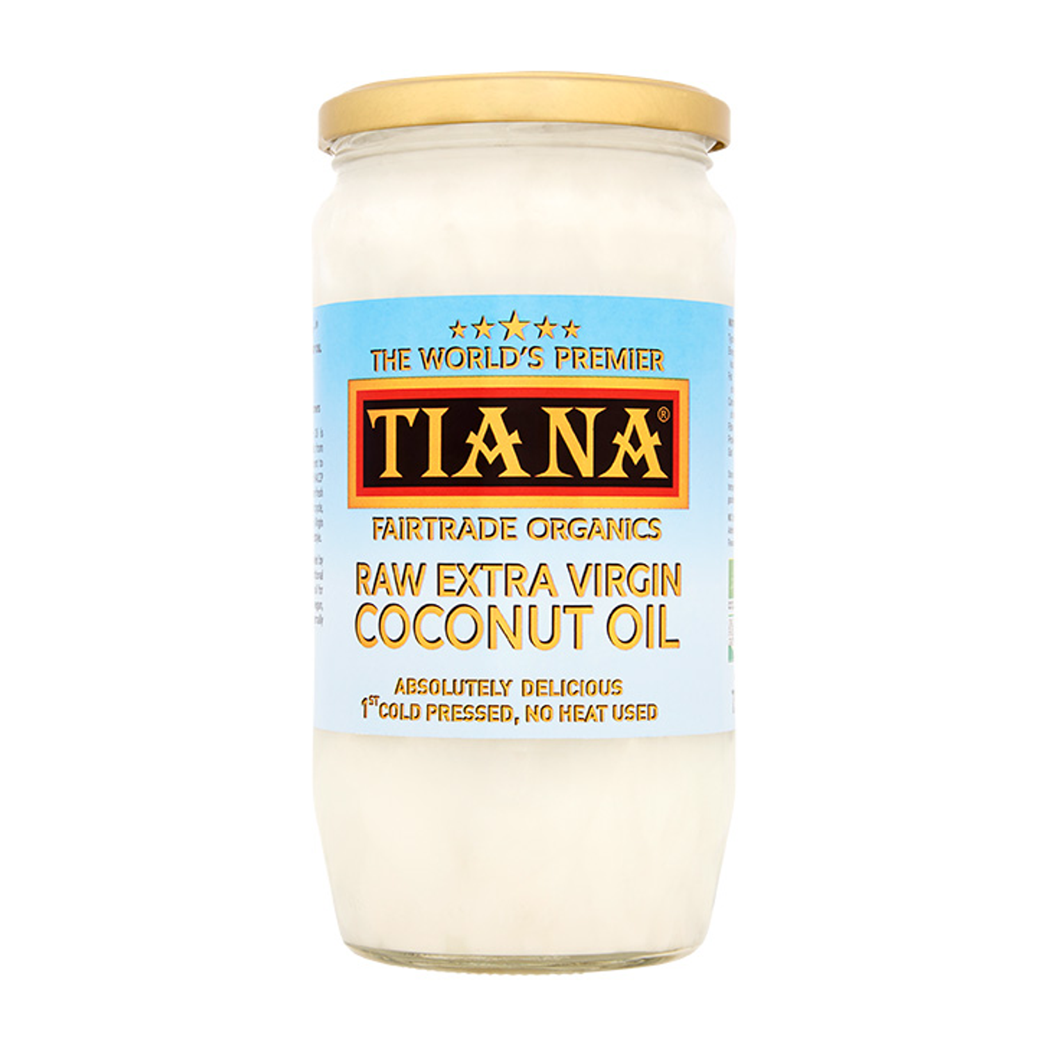 Organic Extra Virgin Cold Pressed Coconut Oil 750ml