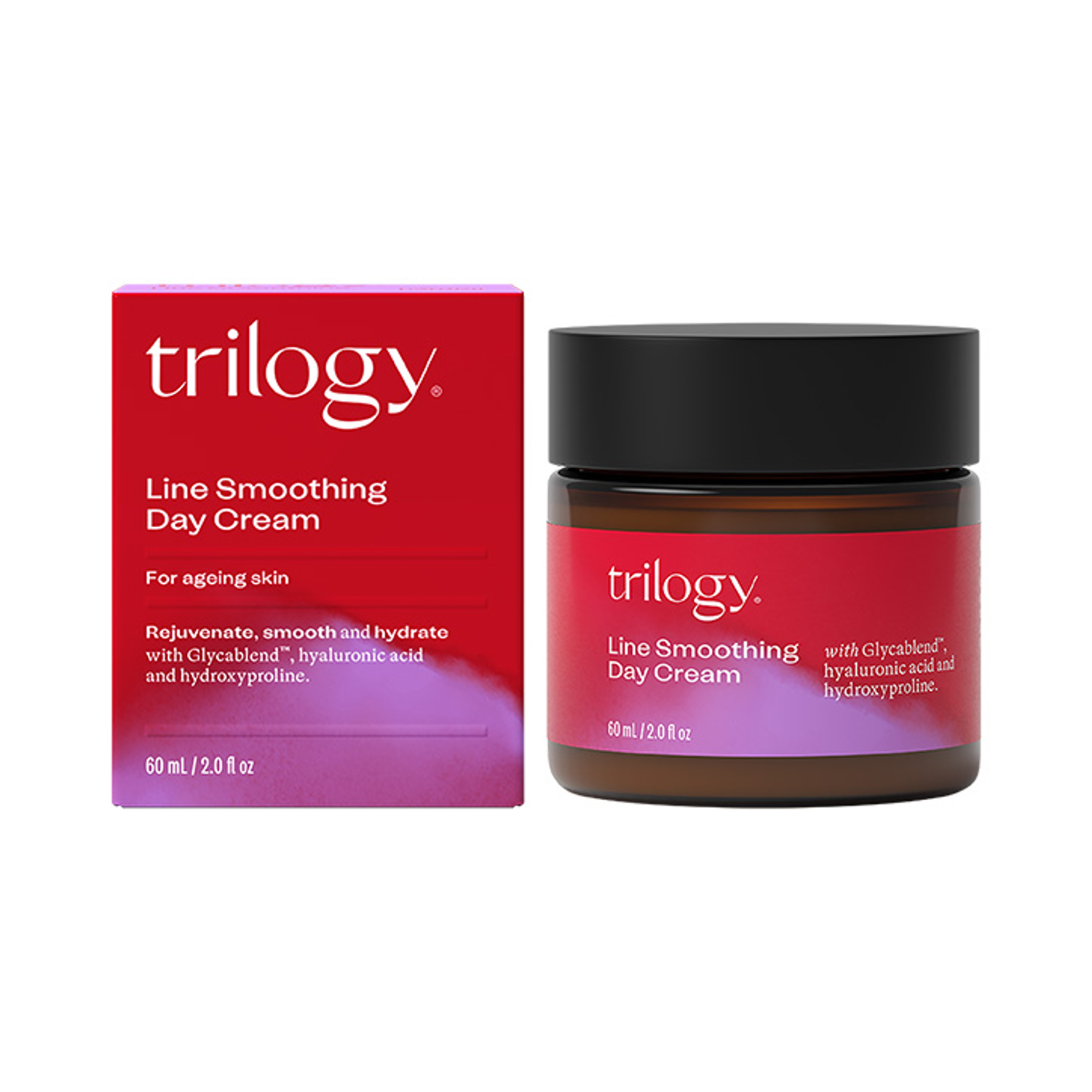 Smoothing Antioxidant Day Cream with Rosehip and Hyaluronic Acid 60ml