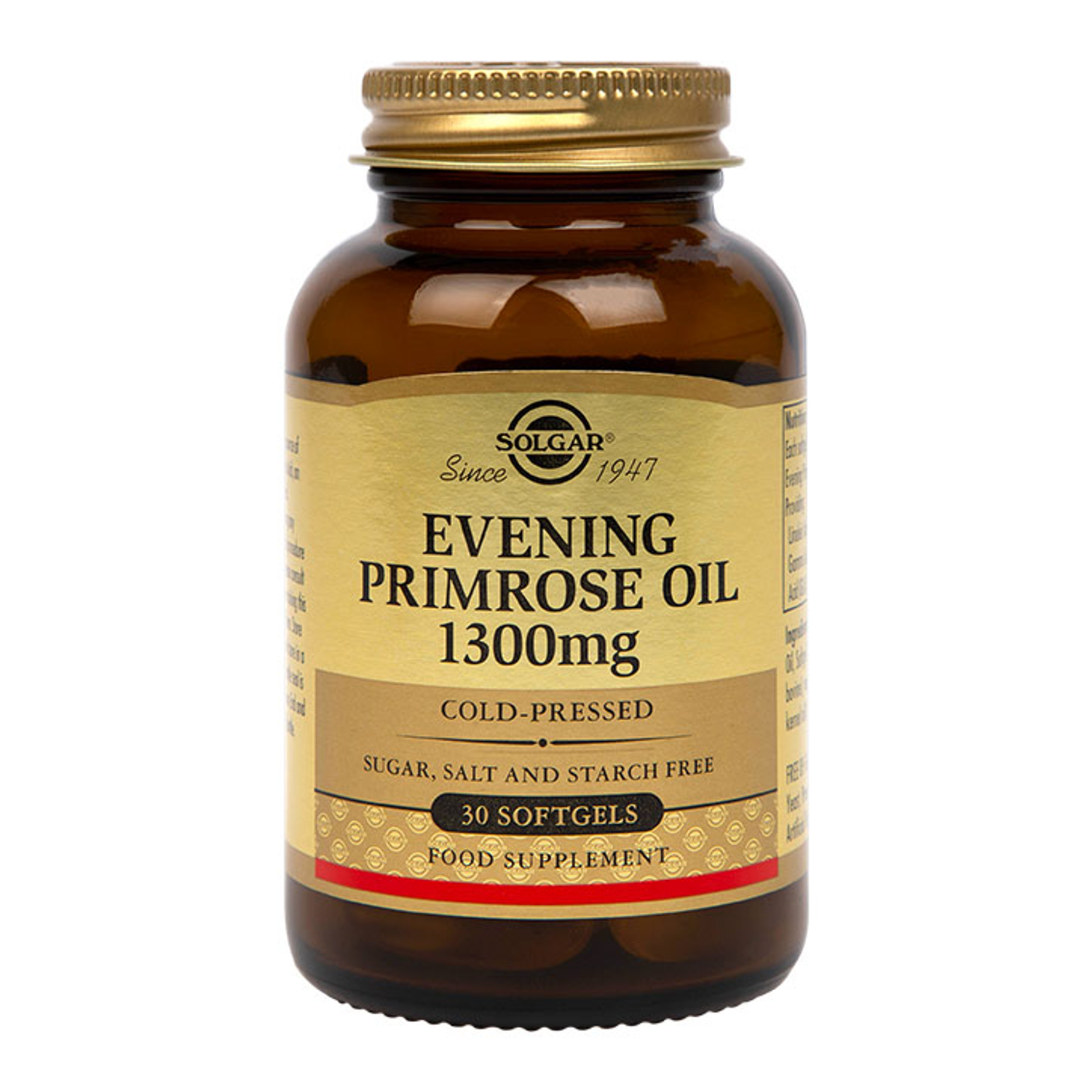 Evening Primrose Oil 1300mg 30 Softgels