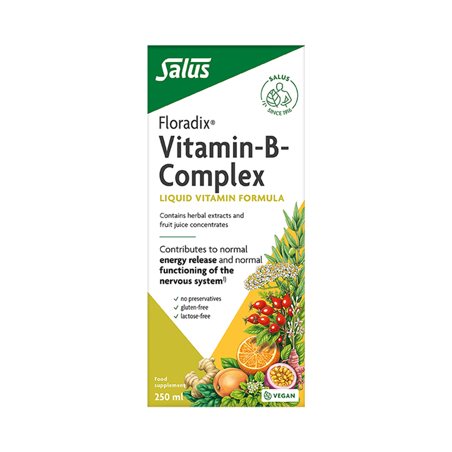 Vitamin B Complex Liquid Energy Formula 250ml