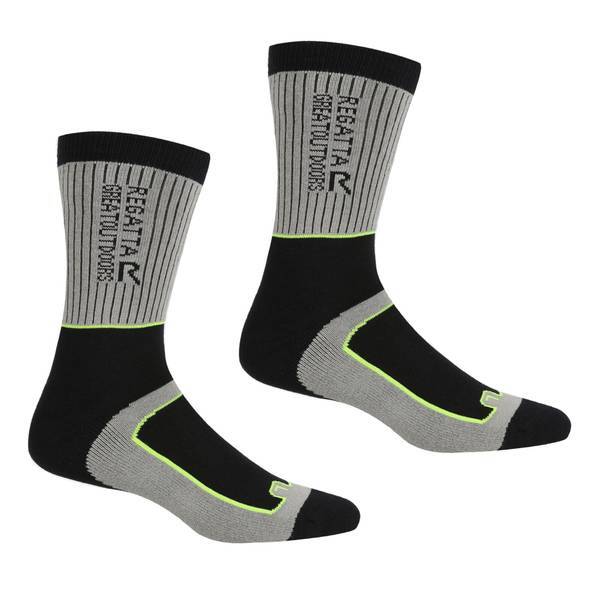 Regatta Mens Samaris 2 Season Socks (Pack of 2)