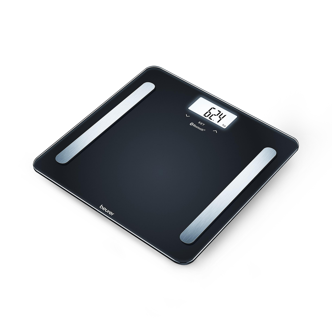 Beurer Diagnostic Bathroom Scale with HealthManager App BF600 Black