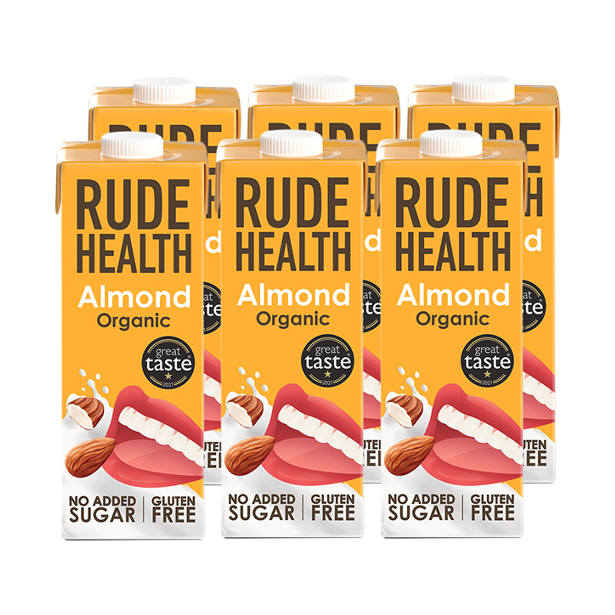 Rude Health Almond Drink 6 x 1L
