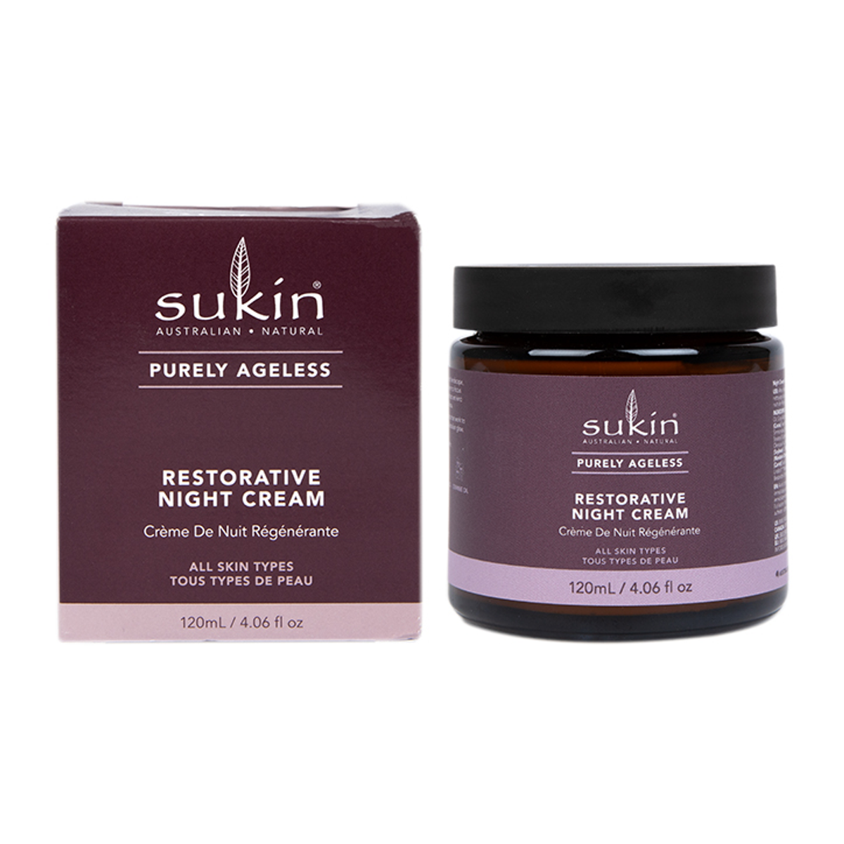 Restorative Anti-Ageing Night Cream with Ribose and Macadamia Oil 120ml