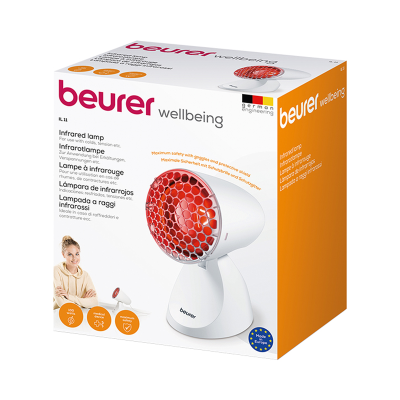 Beurer Infrared Lamp for Colds and Muscle Strains IL11