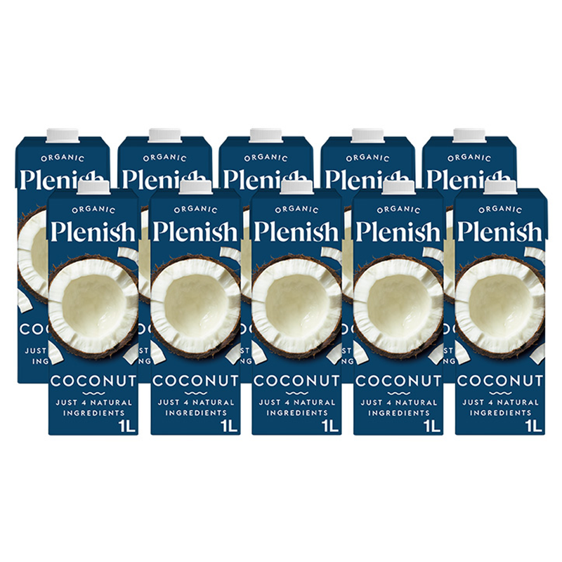 Plenish Organic Coconut 10x 1L