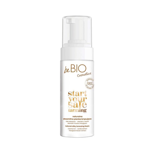 beBIO Silky Bronzing Foam - Start Your Safe Tanning 150ml