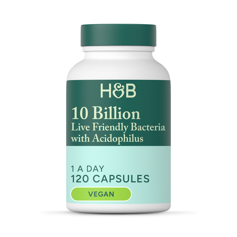 Holland Barrett Potent Acidophilus 10 Billion 120 Capsules