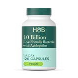 Holland Barrett Potent Acidophilus 10 Billion 120 Capsules