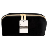 Superdrug Black Velvet Expandable Cosmetic Bag