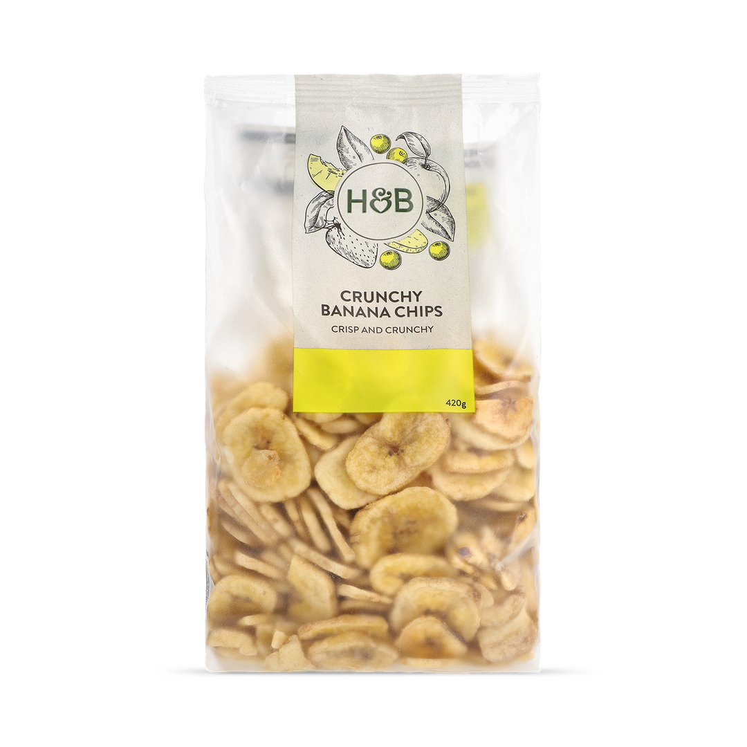 Holland Barrett Crunchy Banana Chips 420g