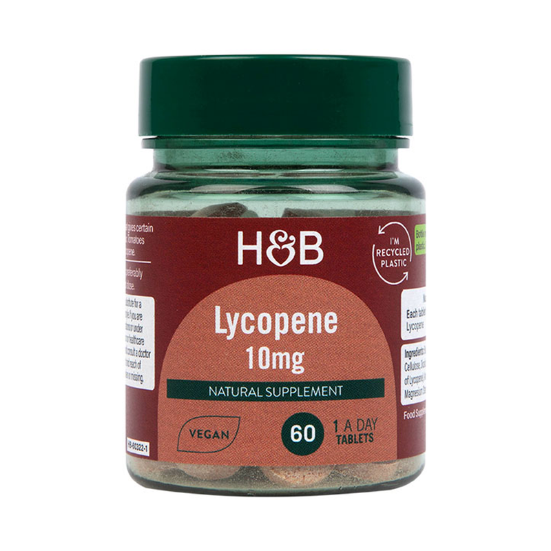 Holland Barrett Lycopene 10mg 60 Tablets