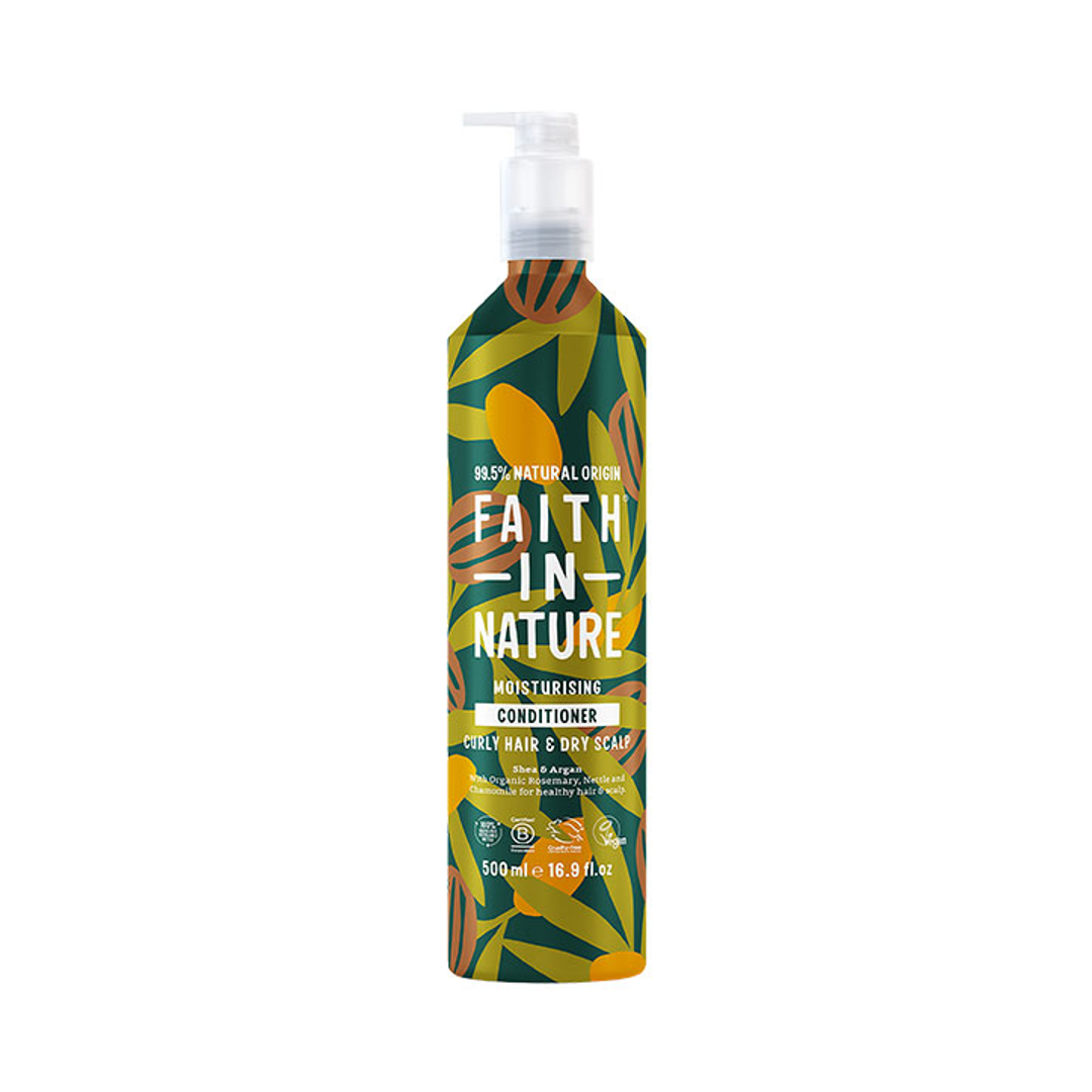 Faith in Nature Shea Argan Conditioner - 500ml Aluminium