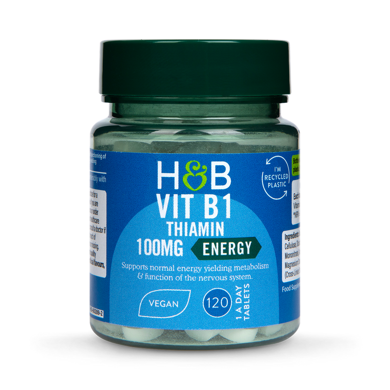 Holland Barrett Vitamin B1 Thiamine 100mg 120 Tablets
