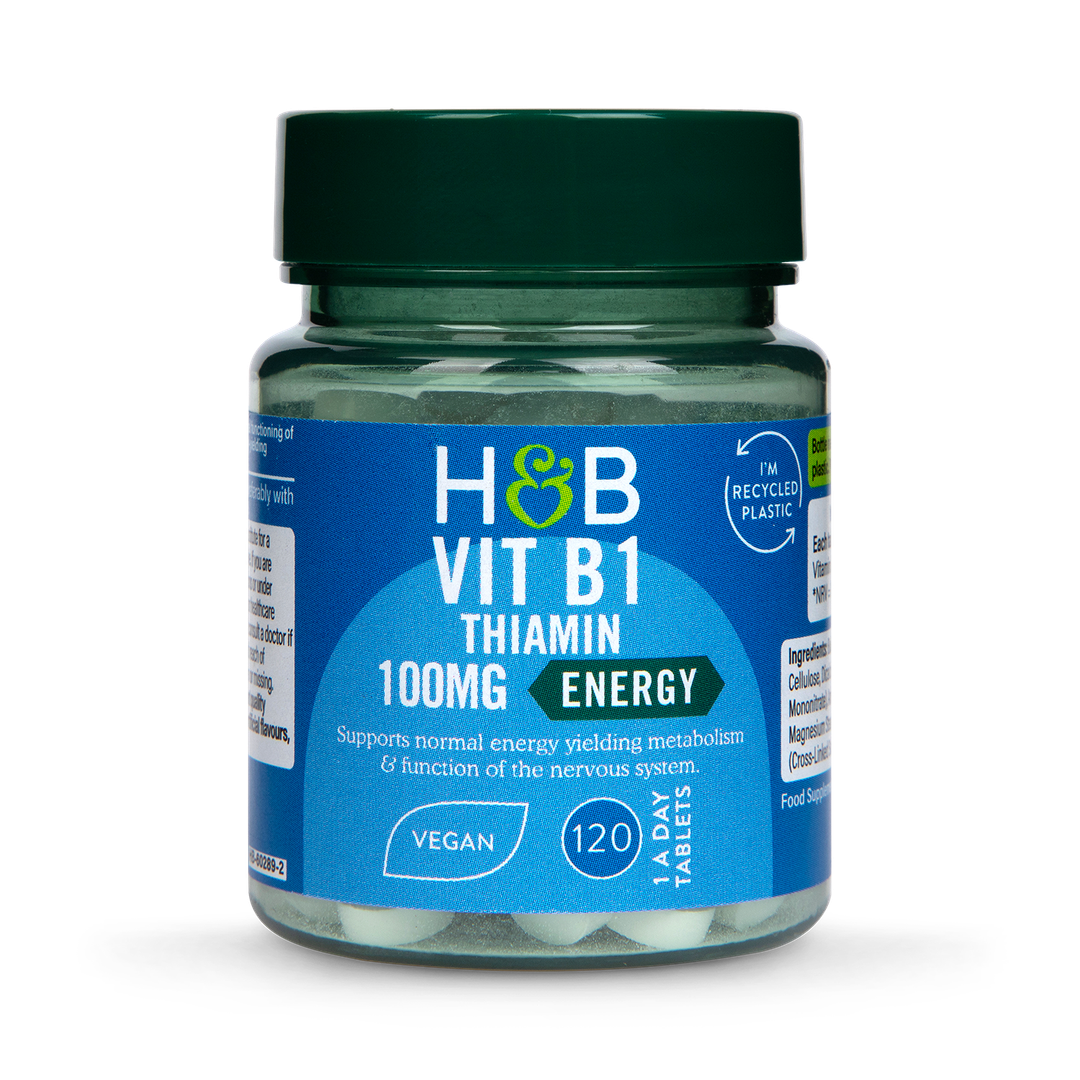 Holland Barrett Vitamin B1 Thiamine 100mg 120 Tablets