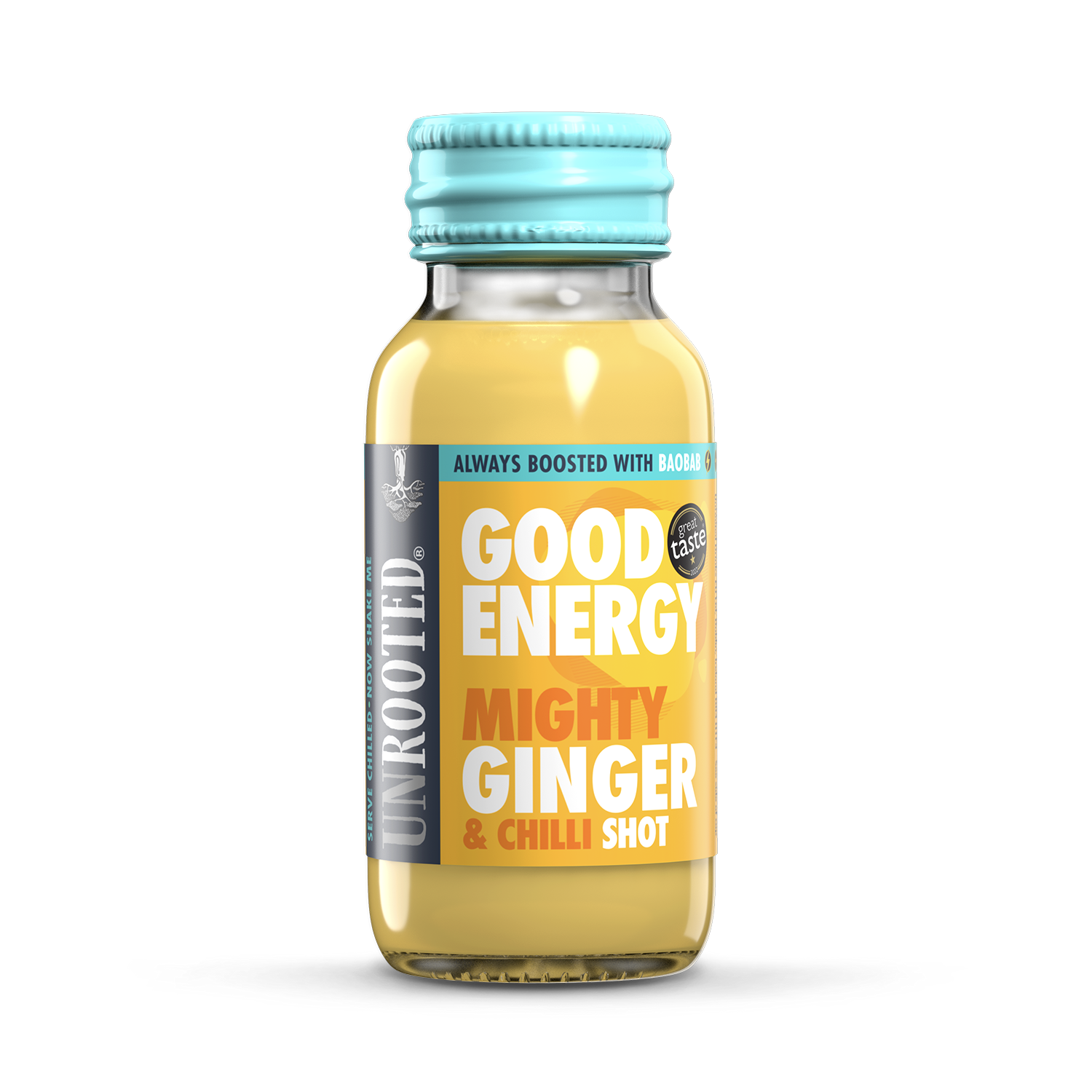 Unrooted Good Energy – Mighty Ginger and Chilli Shot 60ml
