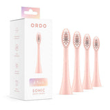Ordo Sonic Brush Head Rose 4pcs