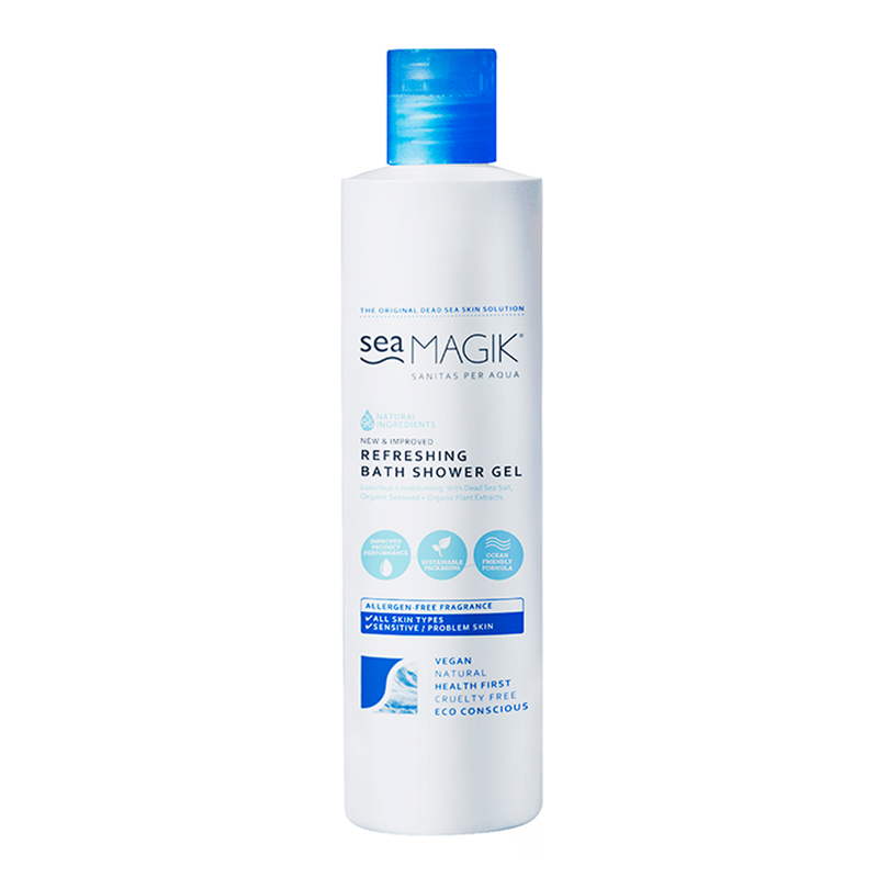 Moisturising Foaming Bath and Shower Gel with Dead Sea Minerals