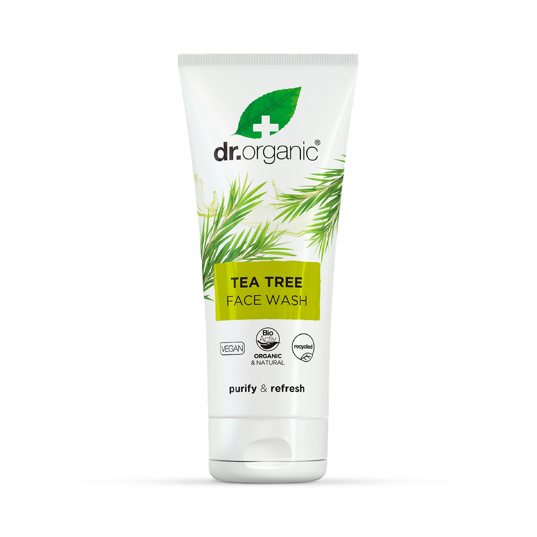 Dr Organic Tea Tree Face Wash 200ml