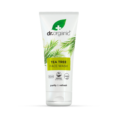 Dr Organic Tea Tree Face Wash 200ml
