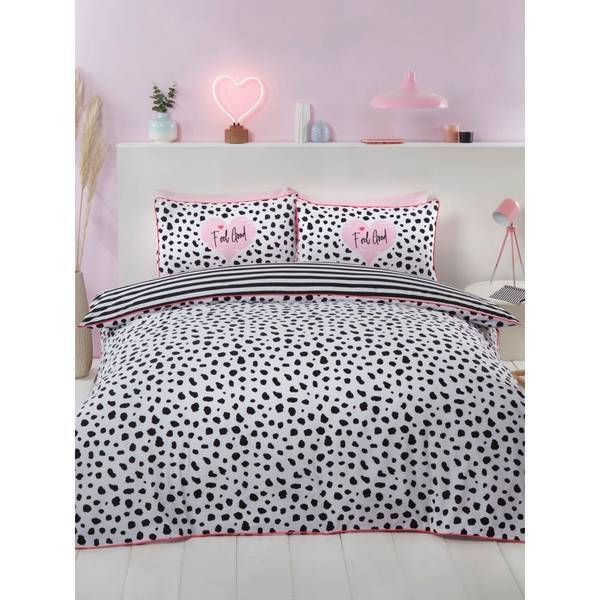 Rapport Dalmatian Print Duvet Cover Set (Double)