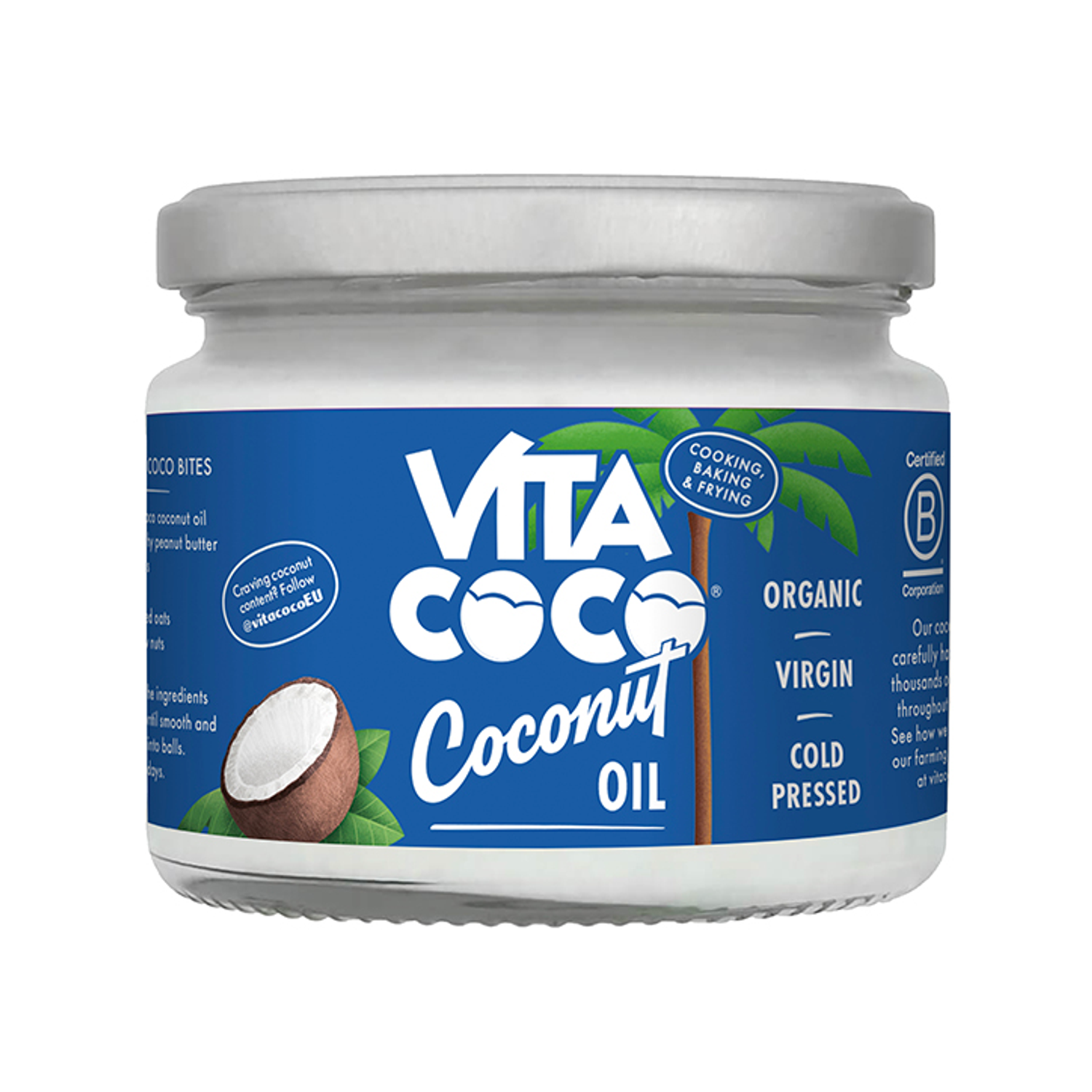 Organic Cold Pressed Extra Virgin Coconut Oil 250ml
