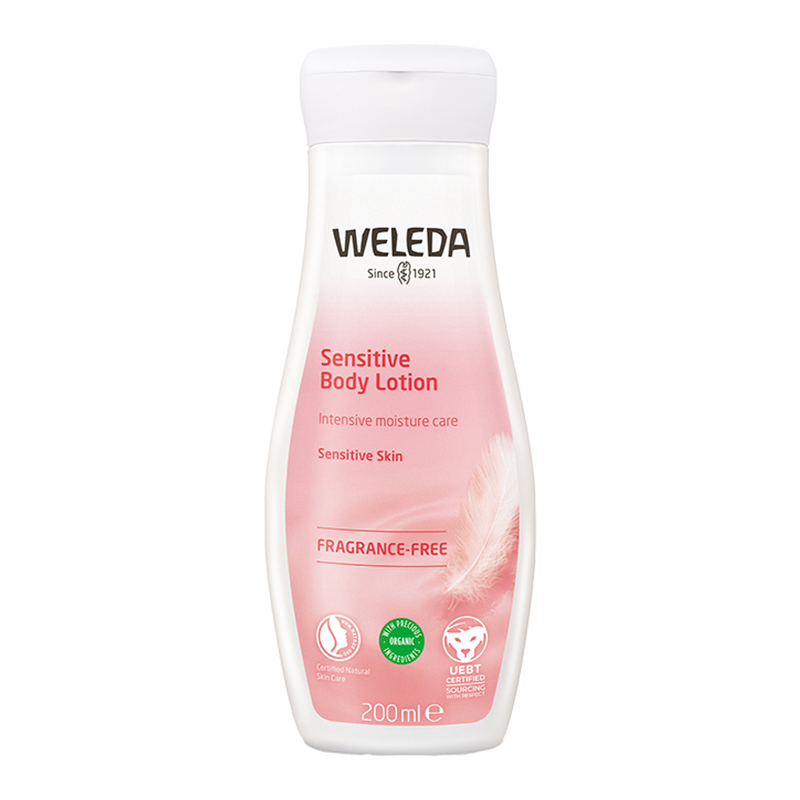 Fragrance-Free Sensitive Body Lotion with Organic Jojoba & Coconut Oil 200ml