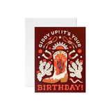 Gubblecote Giddy Up Birthday Card