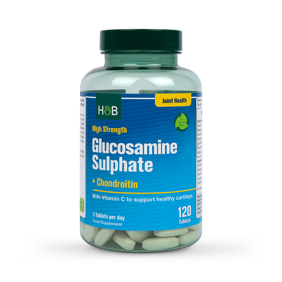 Holland Barrett High Strength Glucosamine Sulphate Chondroitin 120 Tablets