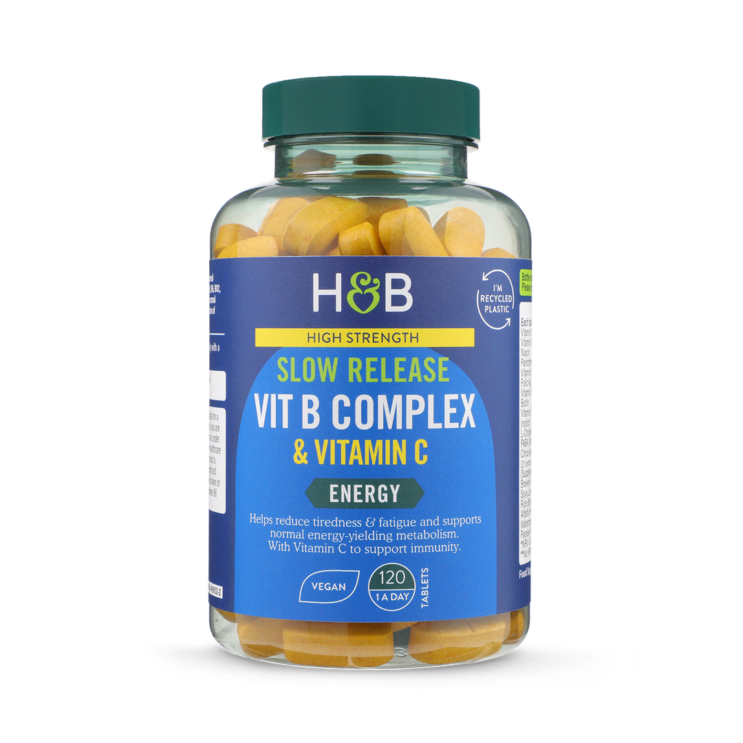 Holland Barrett Super Strength Complete Vit B Complex Vitamin C 120 Tablets