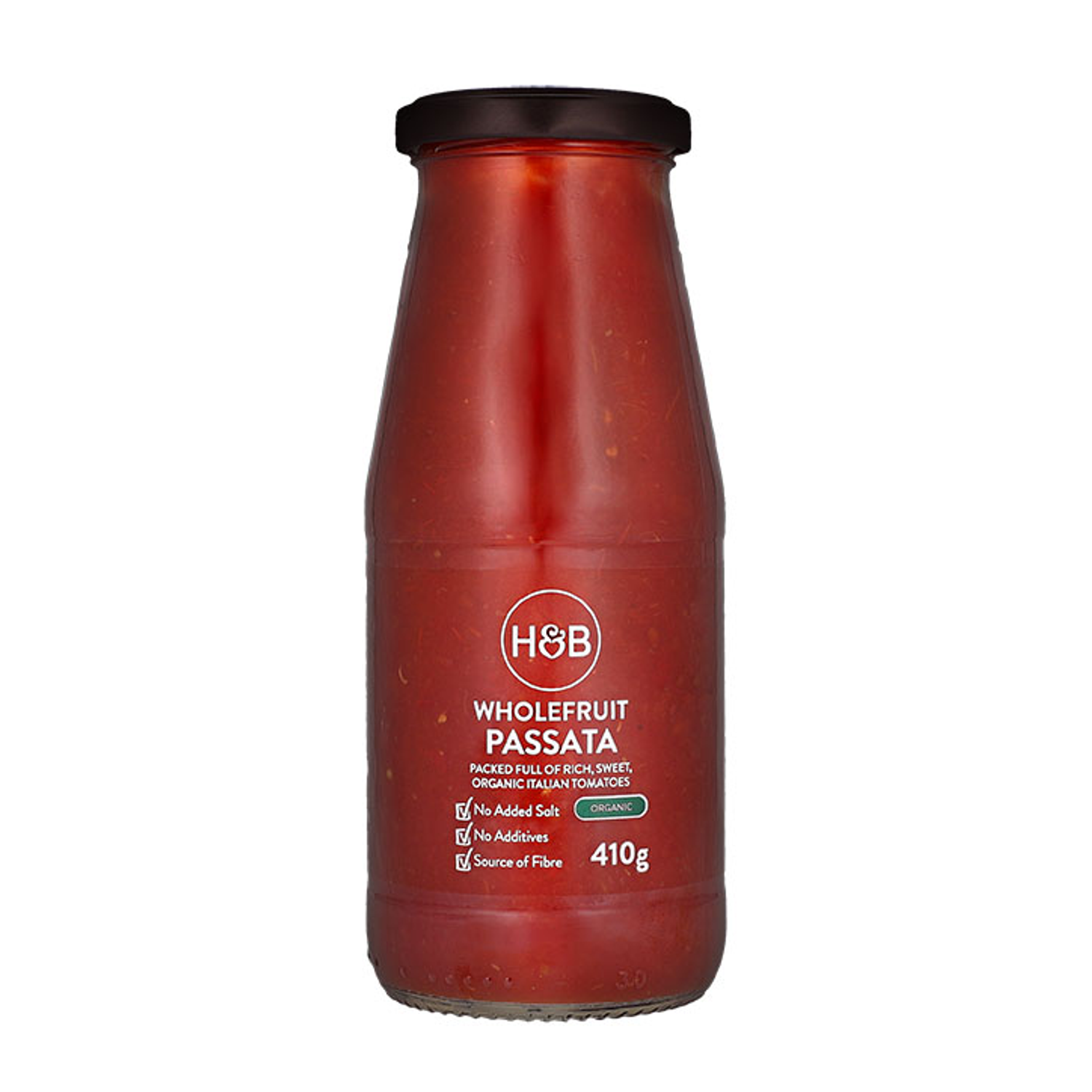 Organic Italian Whole Fruit Tomato Passata 410g