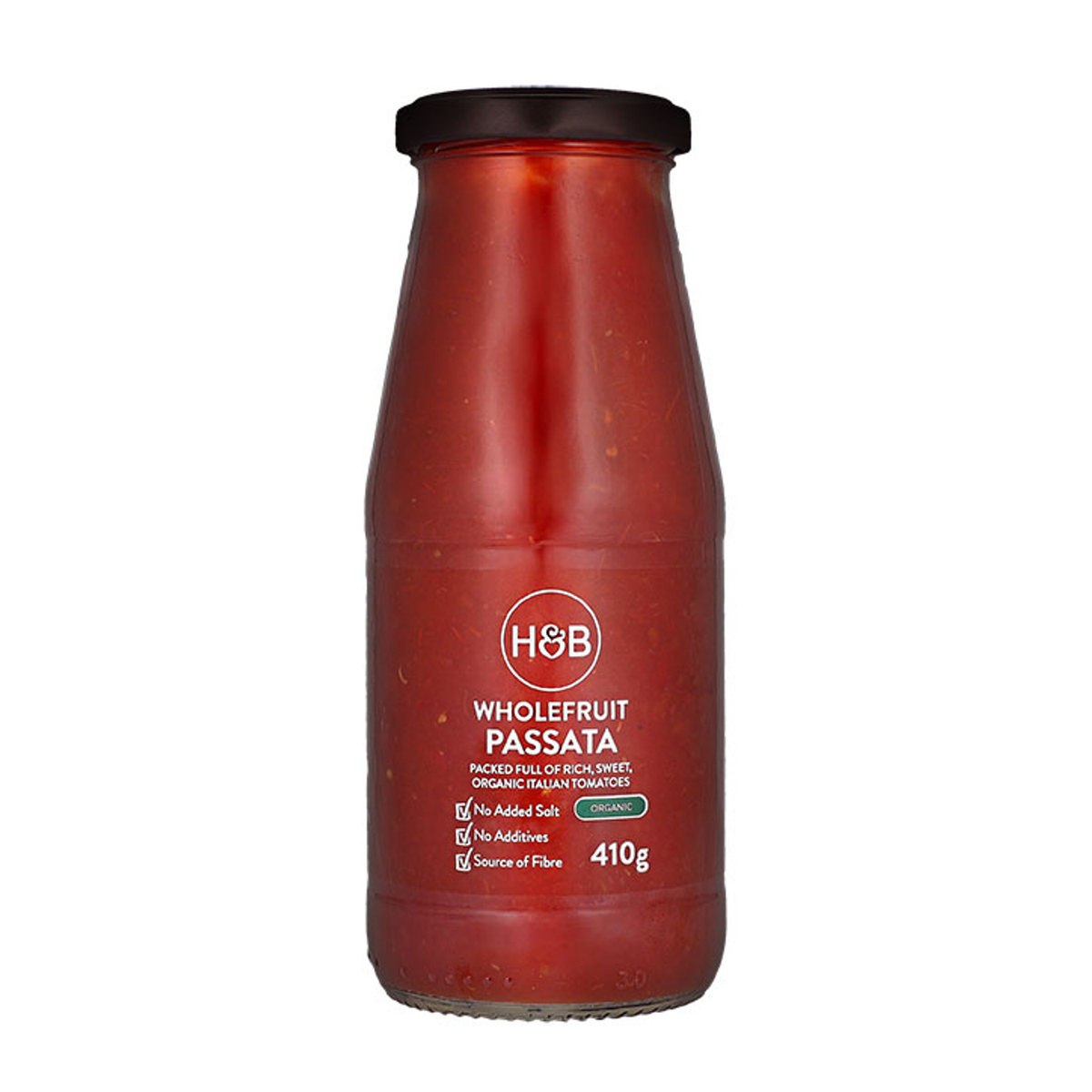 Organic Italian Whole Fruit Tomato Passata 410g