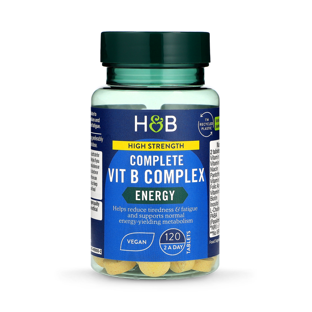 Holland Barrett High Strength Complete Vit B Complex 120 Tablets