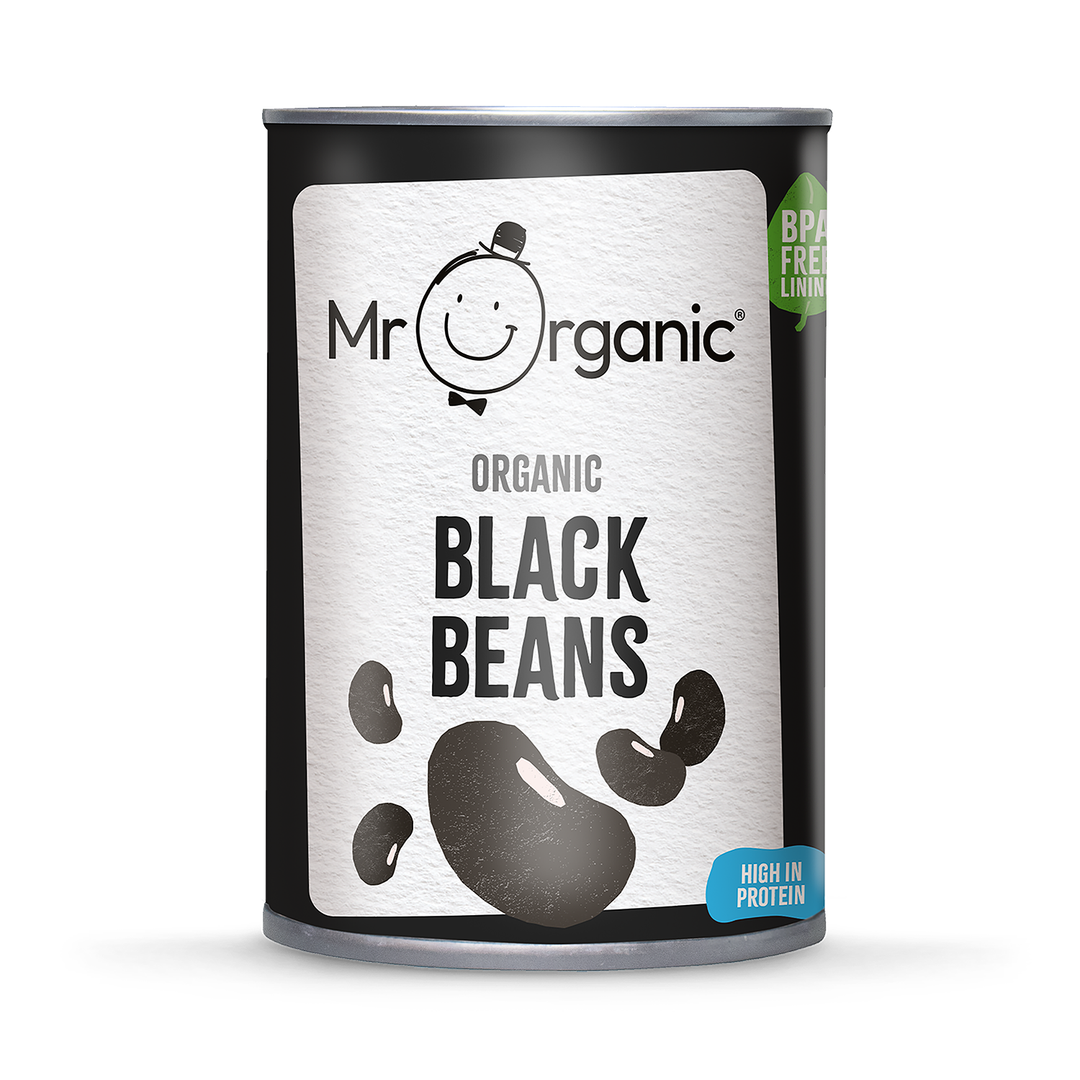 Mr Organic Organic Black Beans 400g