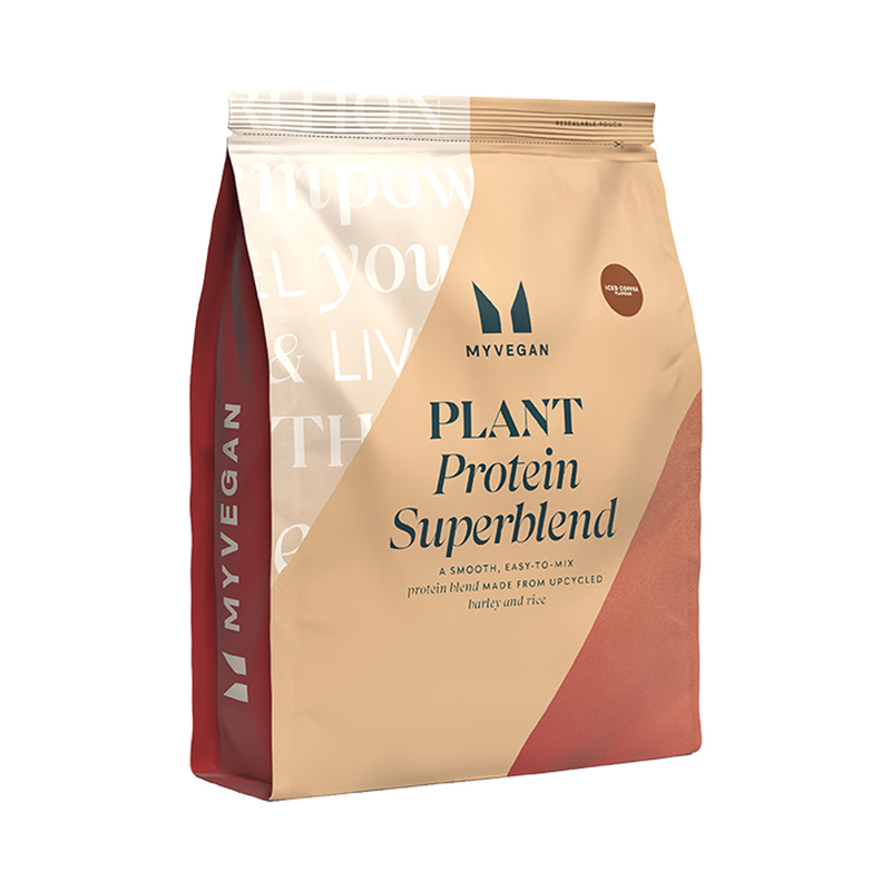 Myvegan Plant Protein Superblend Iced Coffee 560g