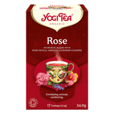 Organic Rose and Hibiscus Ayurvedic Herbal Tea 17 Tea Bags