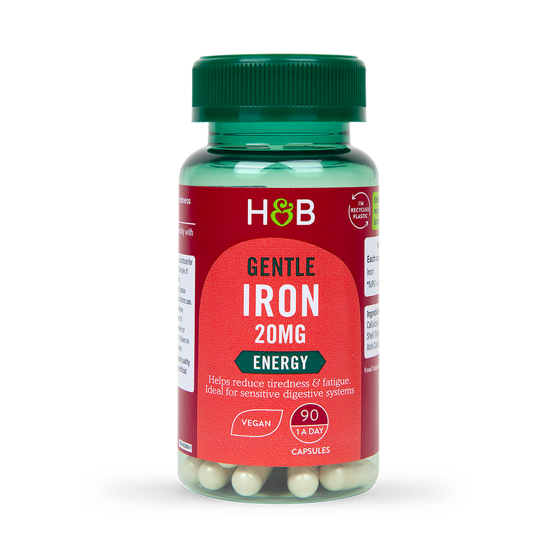 Holland Barrett Gentle Iron 20mg 90 Capsules
