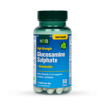 Holland Barrett High Strength Glucosamine Sulphate Chondroitin 60 Tablets