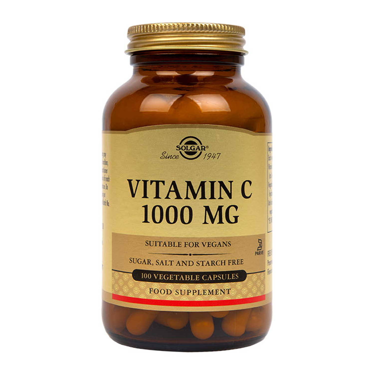 Solgar Vitamin C 1000mg 100 Vegi Capsules