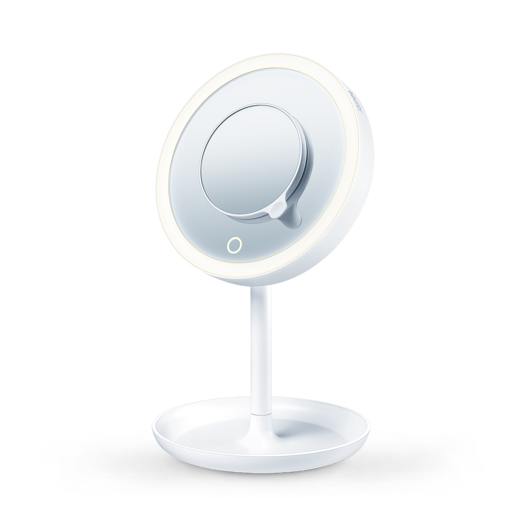Beurer Illuminated Vanity Mirror with Storage Tray BS45