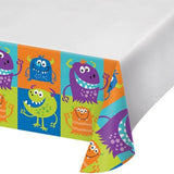 Creative Party Fun Plastic Monster Party Table Cover