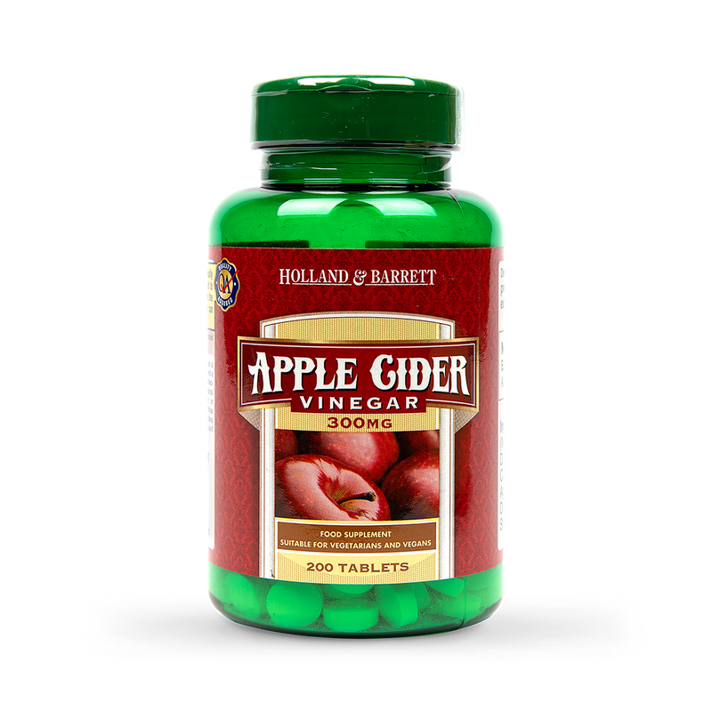 Holland Barrett Apple Cider Vinegar 200 Tablets 300mg