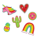 Amscan Embroidered Valentine`s Day Patch (Pack of 6)