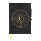Something Different Wheel Obsidian Notebook & Pen Set
