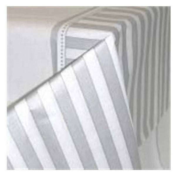 Material: Paper. Length: 102in. Width: 54in. Design: Striped. Occasion: 25th Anniversary.