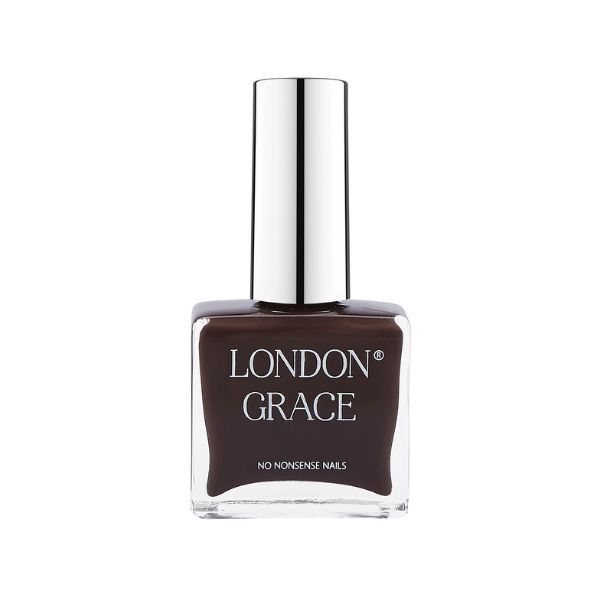 London Grace Lark Nail Polish Chocolate Brown 12ml