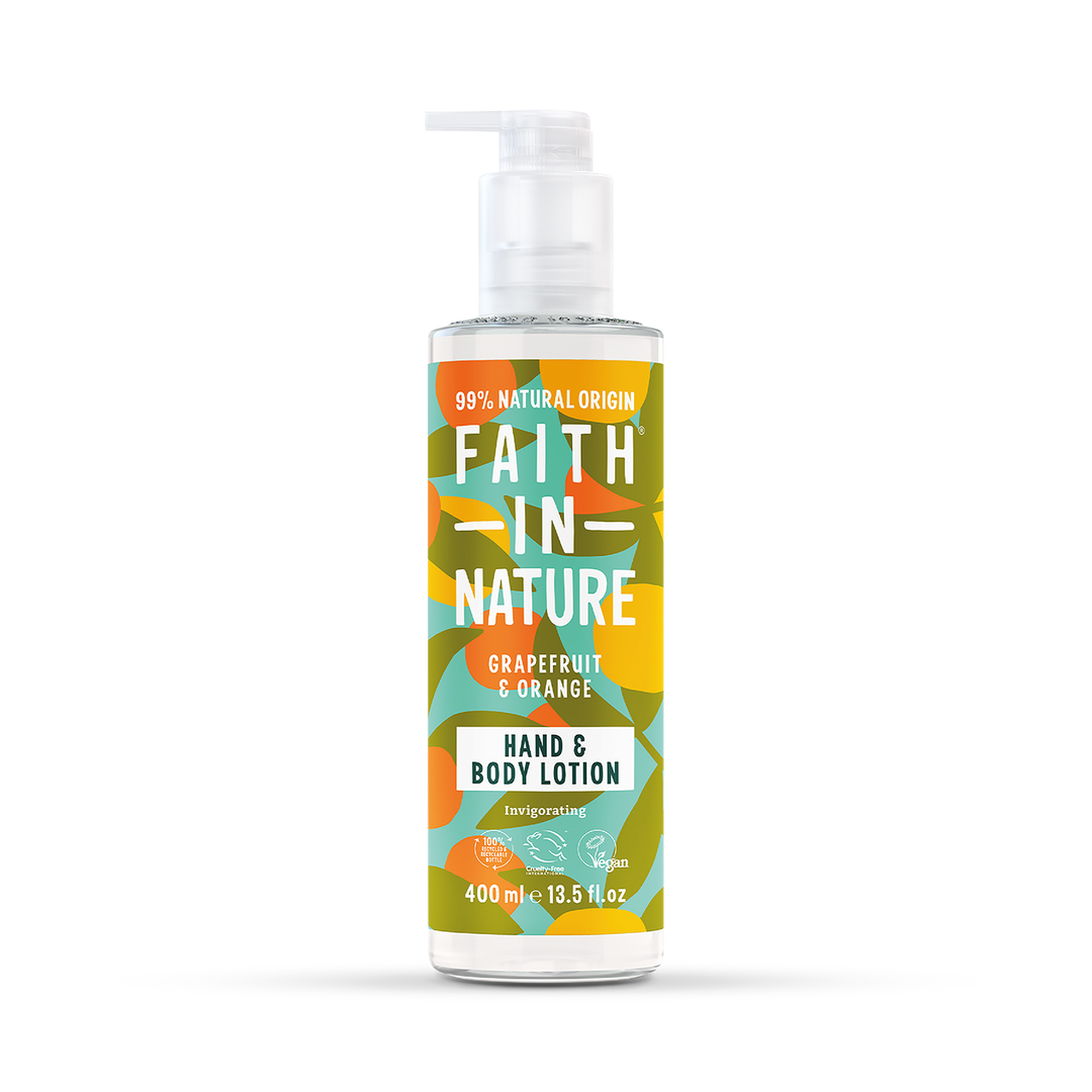 Faith in Nature Grapefruit Orange Hand Body Lotion 400ml