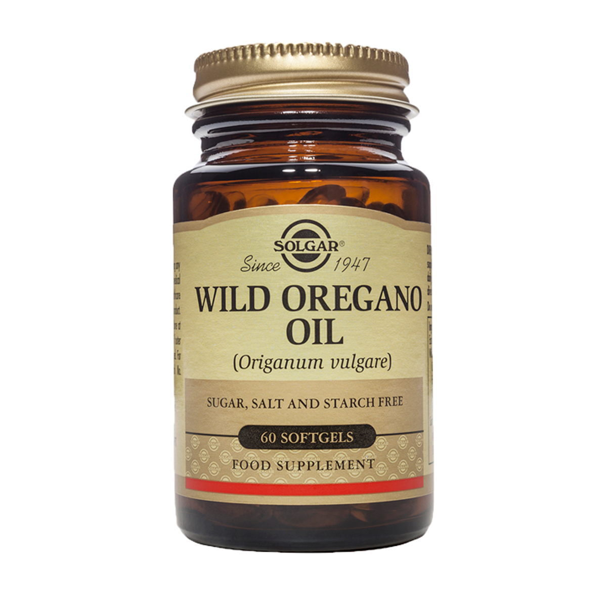 Wild Oregano Oil Herbal Extract 60 Softgels