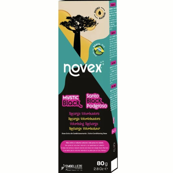 Novex Mystic Black Recharge Hair Mask for Oily Hair 80g