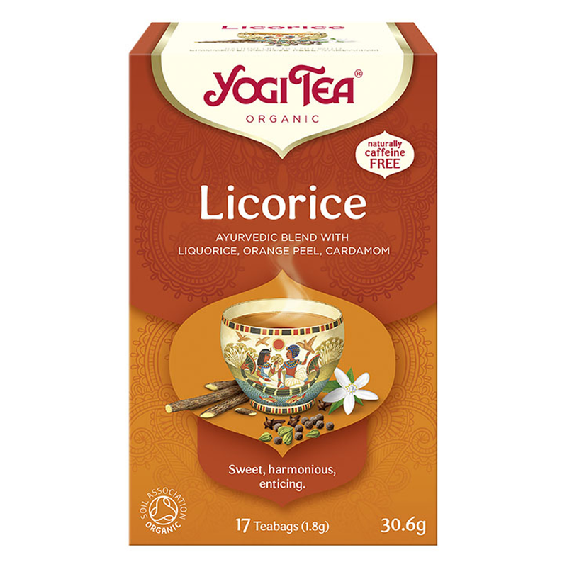 Organic Liquorice and Ayurvedic Spice Herbal Tea 17 Bags